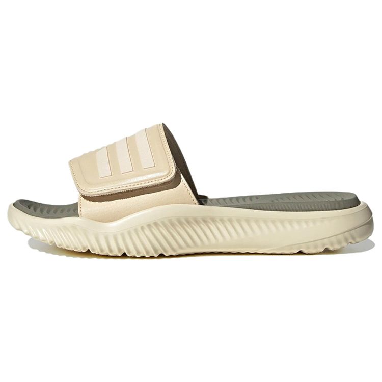 Adidas Alphabounce 2 Slip Resistant Durable Slide Sandals Unisex Sandals Beige HP9422 39