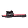 Under Armour Comfortable Rubber Sole Slide Sandals Women Footwear Black Red 1287319-004