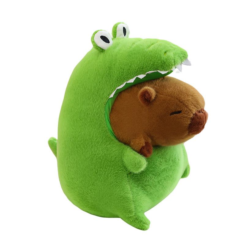 

Дельфин Акула Крокодил Милая Плюшевая Игрушка Детская Кукла Для Детей Декор Спальни Capybara Crocodile,30cm