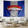 Denver Broncos Logo Tapestry Hanging for Bedroom,Livingroom, Playroom,Decor Art Room Wall Tapestry Holiday and Birthday Gifts