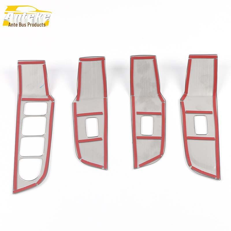 Edelstahl Glas Aufzugspanel Pailletten & Fenster Armlehne Knopf Aufkleber (2020)