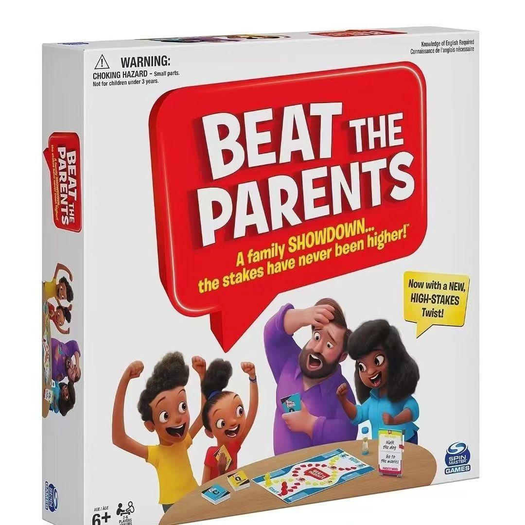 

Настольная игра Beat Parents Победи своих родителей Игрушка для семейного взаимодействия