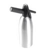 Hand Press Siphon Bottle Aluminum Alloy Sparkling Water Dispenser Leakproof Water Soda  Kitchen