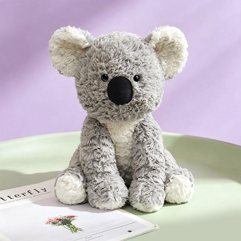 Cross-Border Plush Animal Dolls: Panda, Fox & Highland Cattle Creative Plush Toys