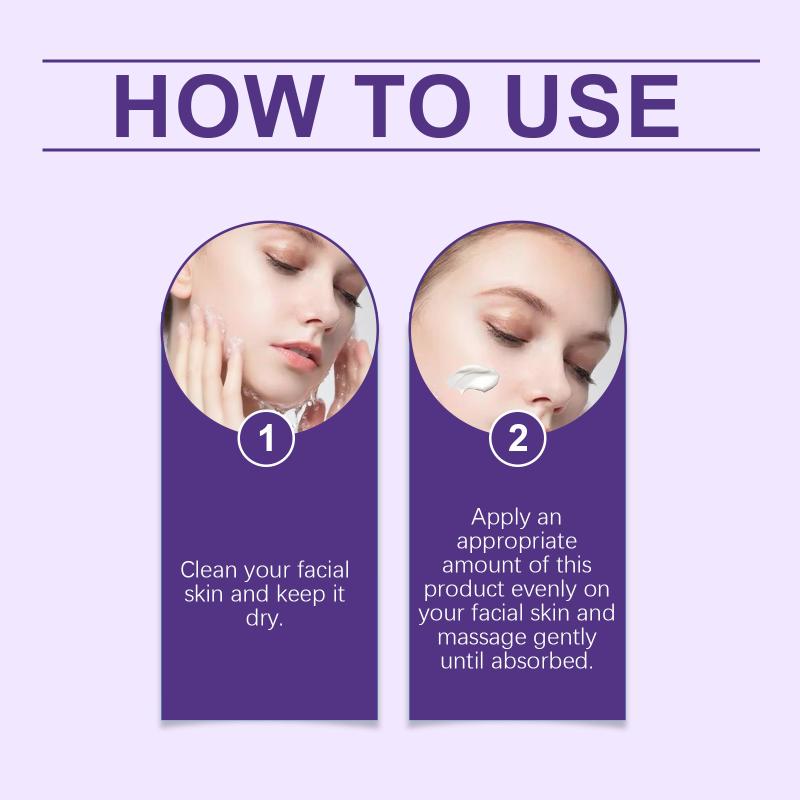 Lightening Face Cream For Whitening Skin Fades Dark Spots Nourishes Hydrates Shrinks Pores AntiAging Daily Use