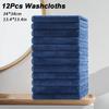 High Quality12pcs Microfiber Washcloths 13.4x13.4 Inch - High Absorbency, Soft & Durable Multi-Purpose Cleaning Cloths for Kitchen, Bathroom, Hands &
