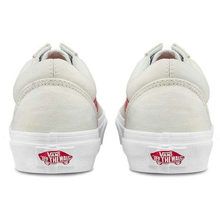 Vans Old Skool White/Red VN0A3WKT4PE