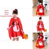 Adorable Little Red Riding Hood Costume For Girls Halloween Cosplay Party