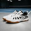 Unisex Badminton Table Tennis Court Shoes MD Rubber Sole Sizes 37-44 for Indoor Training Gym Practice Walking and Daily Sport Wear