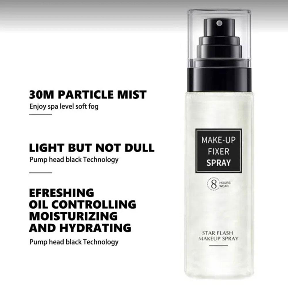 Professional Makeup Setting Spray Quick Drying Finish Mist For Face Foundation Long Lasting Anti-Drop Fixer Spray Beauty Makeup