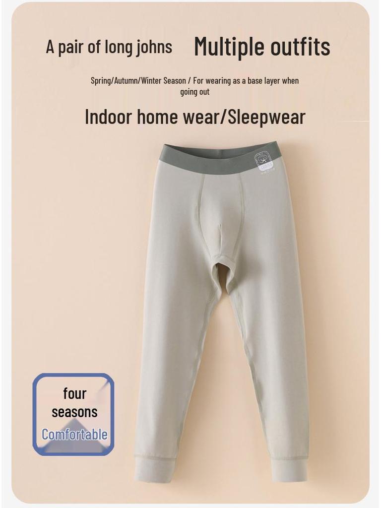 Nahtlose Kinderleggings: Kuschelige Herbst-/Winterschicht, keine Unterwäsche erforderlich, perfekt für Jungen-Schuluniformen