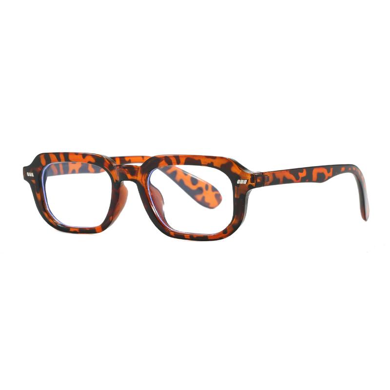 Minimalist Oversized Anti-Blue Light Glasses Fashion Street Style Photography Eyewear Unisex Outdoor Sports Plain Glasses