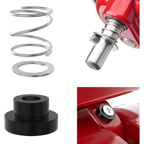 Mixer Spring and Washer for KitchenAid Mixer Parts-KitchenAid Tilt Head Mixers Spring and Washer, Rubber Washer
