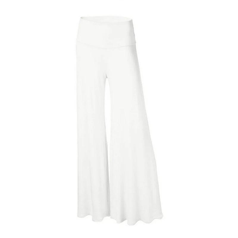 Women's Soft Wide Leg Pants Spring Summer Thin Stretch High Waist Palazzo Korean Casual Pants Loose Oversize Floor Pant