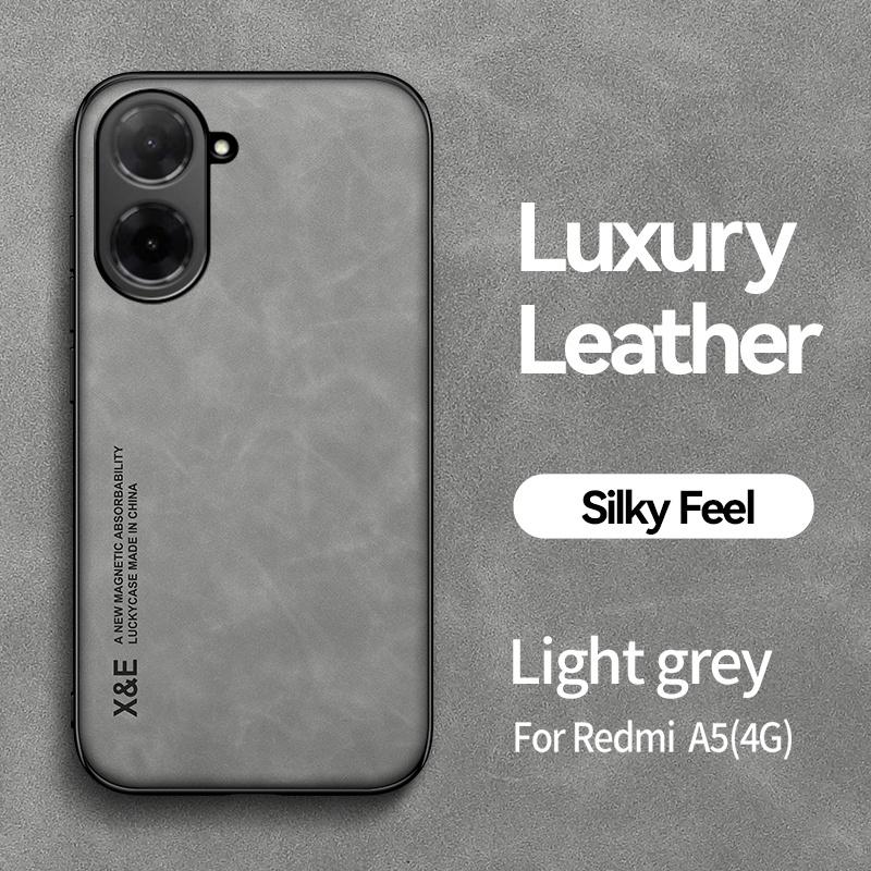 Funda For Xiaomi Redmi A5 4G Case Leather Car Magnetic Holder Phone Cover for Redmy A5 A 5 RedmiA5 Soft TPU Frame Protect Coque
