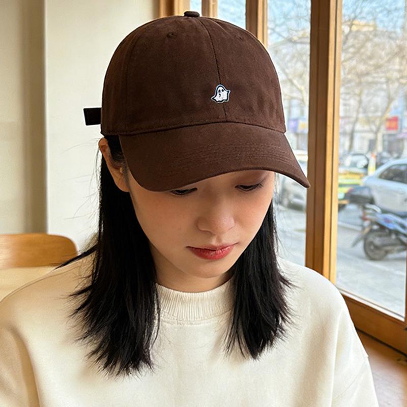 Embroidered cap soft top versatile casual simple baseball cap Regular