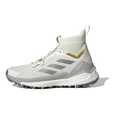 And wander x Terrex Free Hiker 2 Off White Leinen Grün Damen Sneaker Matt-Silber GY9847