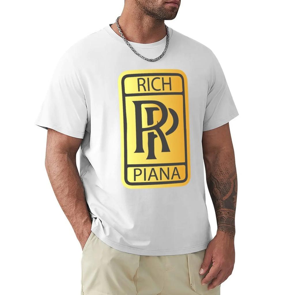 Rich piana Io sono la 5 T-shirt Essenziale pesanti ad asciugatura rapida t-shirt da uomo casual eleganti