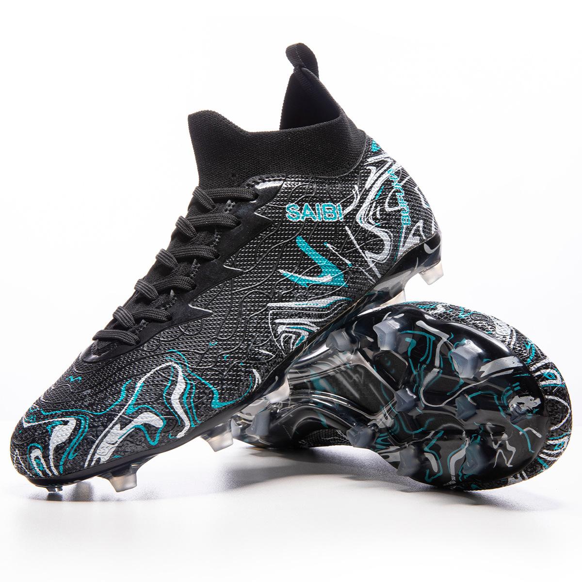 

New children s football shoes non-slip and wear-resistant youth training shoes comfortable and durable long nail broken nail football 39