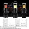 2pcs T20 7443 Led Brake Light Reverse Light Bulb Fit for Universal Car 7440 W21W W21/5W Amber Red Light 12V