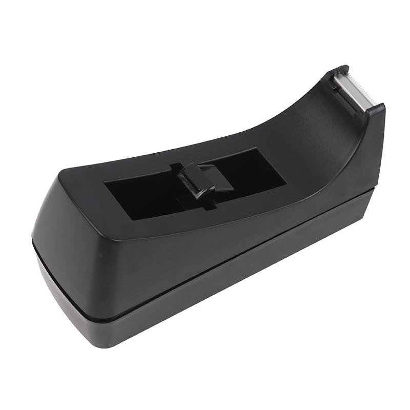 1 Stück Schwarzer Desktop Mini-Klebebandabroller Klebebandabschneider Mit Anti-Rutsch-Basis Abroller Klebeband Nachfüller Spender Für Büro Schulbedarf