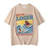 Steig ein, Verlierer! Wir tun Gottes Willen! Lustiges Bibel-Meme-T-Shirt, modische Y2K-Oversize-T-Shirts für Damen und Herren, lässige Baumwoll-T-Shirts
