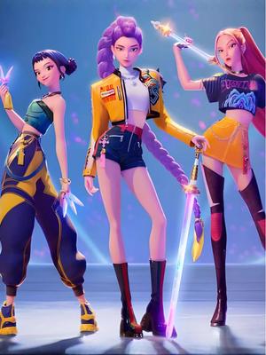 Cosplay Costume for New K-Pop Huntress Group: Lumi, Zoe, Mira