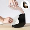 Acrylic Dustproof Filter Paper Box Coffee Filter Paper Holder Filter Paper Fan Filter Paper Dustproof Storage Box Kitchen Tools