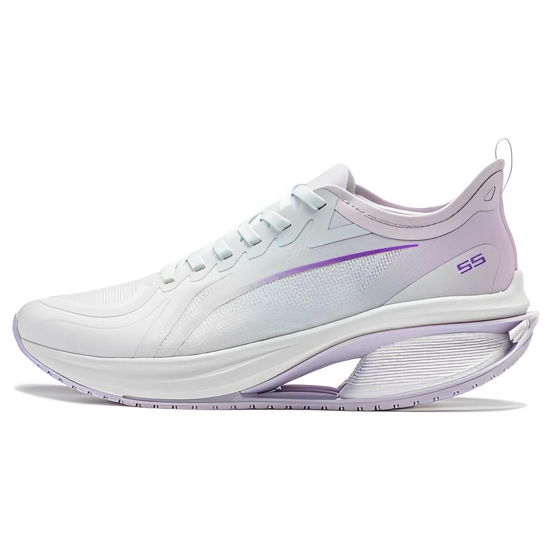 

Li Ning WuShi 5S 3.0 Rebound Low top Running Shoes Women s Mist White ARST050-5 37.5