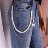 Versatiles Metal Chain Belt Music Festival Chain Street Performances Chain Belt for Daily Commutes Parties and Dates