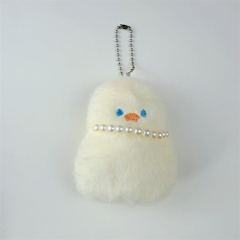 

Креативный мультяшный плюшевый брелок в виде утки – пищащий цыпленок, подвеска-шарм Bead Chain