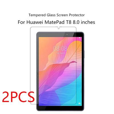 2 Stück Für Huawei MatePad T8 8,0 Zoll Gehärtetes Glas Displayschutzfolie 9H Mate8 2020 8 Zoll Tablet Schutzfolie Für Kobe2-L03 KOB2-L09
