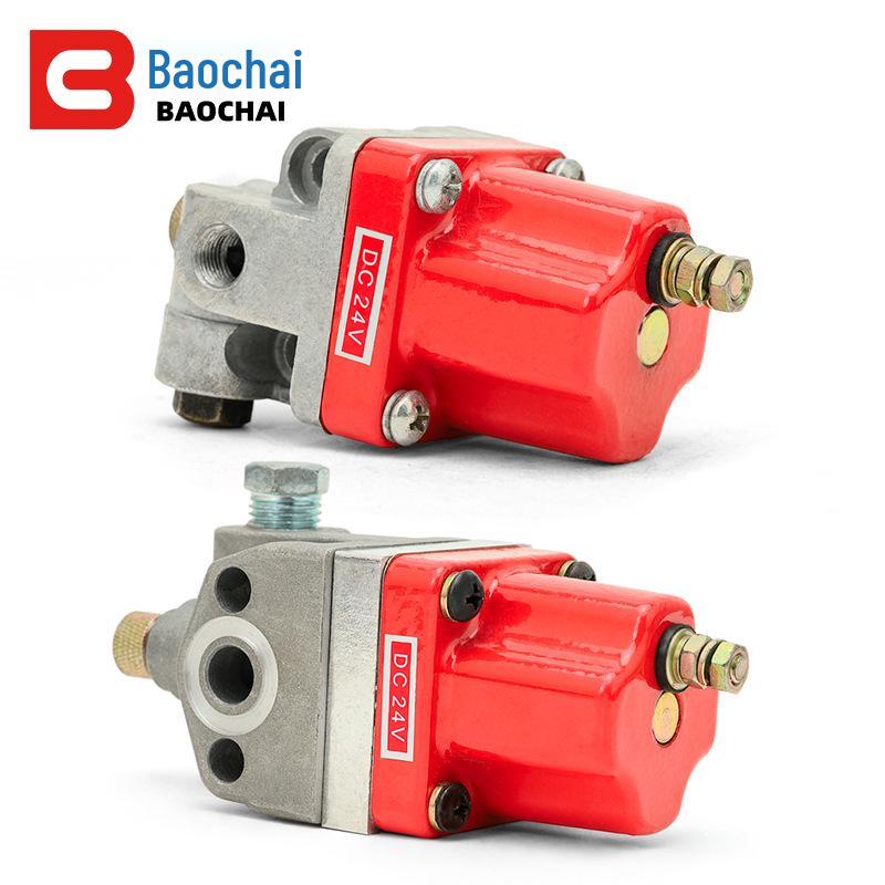 Diesel Generator Fuel Shut-off Solenoid Valve Assembly Flameout