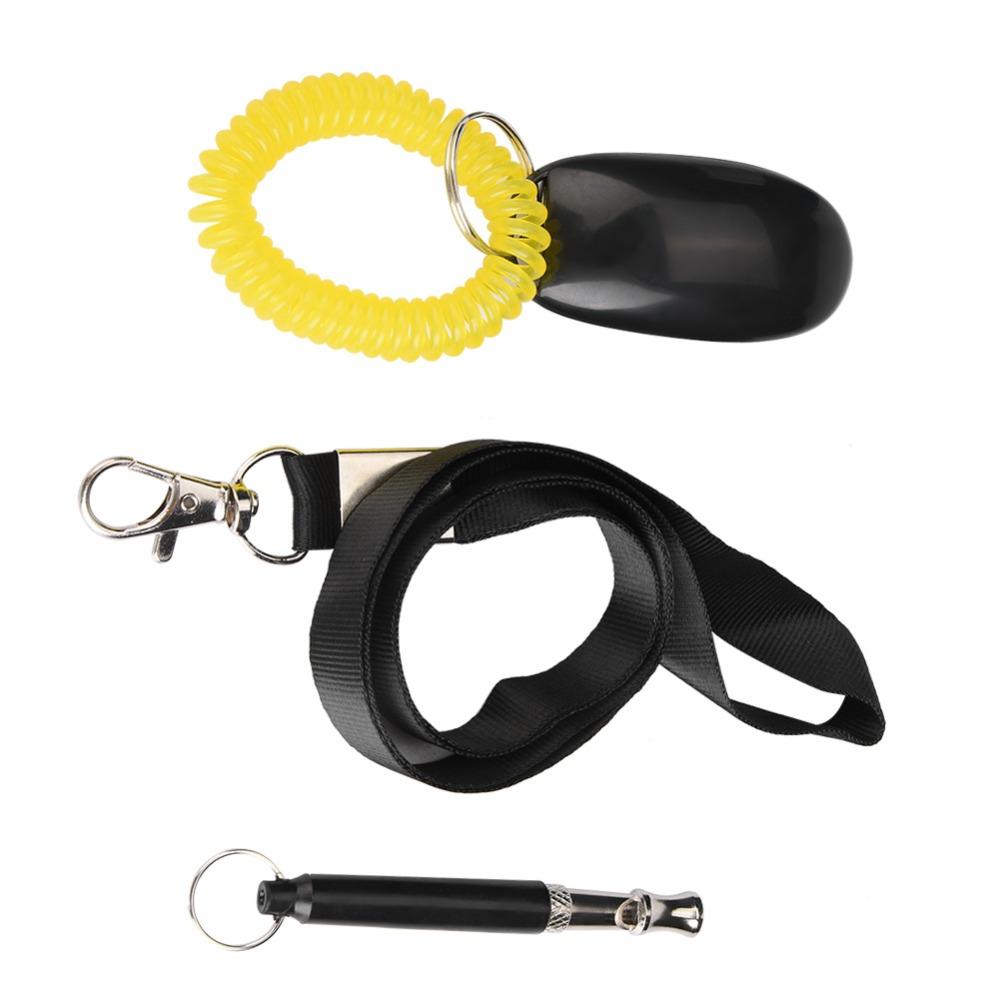 3pcs Adjustable Pet Training Clicker Loud Pet Behavior Trainer Dog Training Tool Daily Guidance