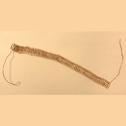 DAIDOHANT (Soft) Copper Wire, Electrical Copper, #30 Diameter, 0.3 Mm X 15m Length, 10155275