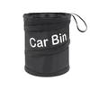 Foldable Car Trash & Storage Bin: Multifunctional Spiral Bucket Organizer