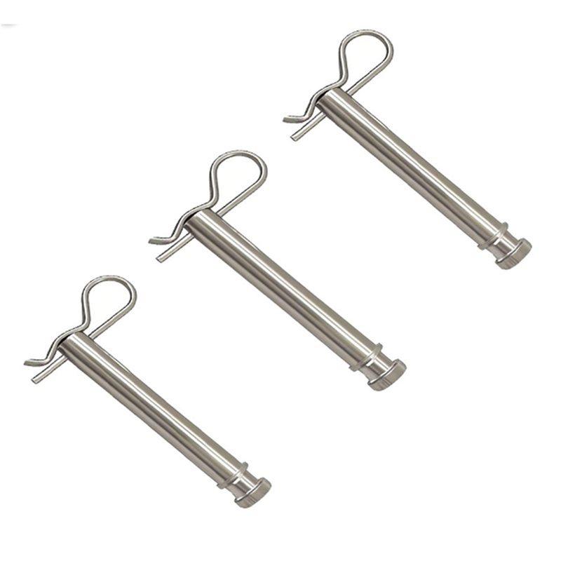For B& W 2-Inch And 2.5-Inch Trailer Replacement Hitch Pin And Clip- TS35010 Stainless Steel Set