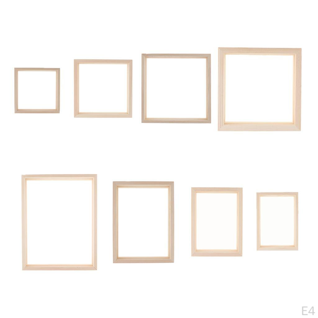 Clear Wooden Glass Picture