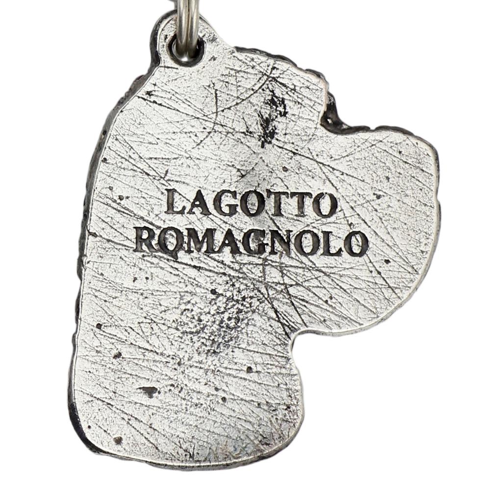 Romagnolský vodní pes, Lagotto Romagnolo - Psí náhrdelník, jedinečný šperk pro fanouška psů, jedinečný přívěsek s hadem značky Art-Dog
