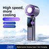 Ventilador de mano portátil recargable por USB enfriamiento rápido para verano al aire libre