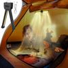Waterproof Led Flashlight Gym Lamp Light Posing With Magnet Rechargeable Flashlight With Hook 7-grade Dimming 180Degree foldable