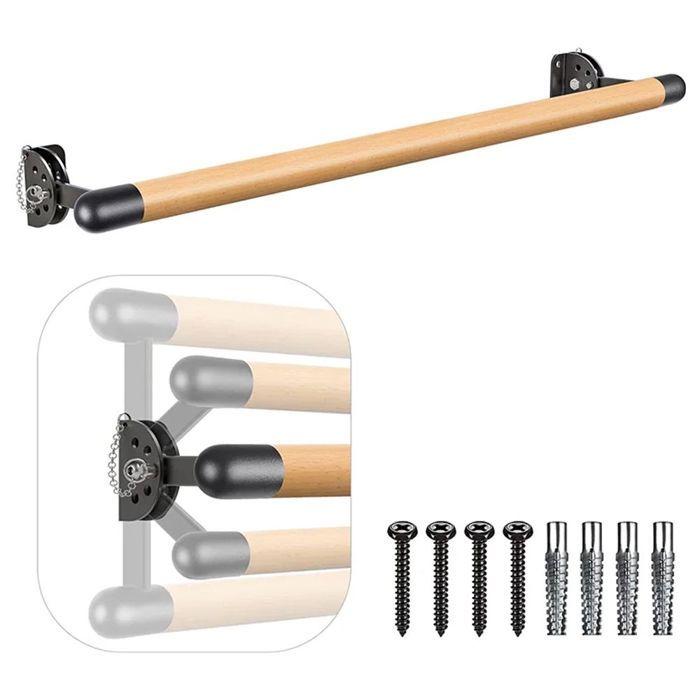 Dance Bar - Divit BS21 - Solid Wood - Height Adjustable - Wall Mounting