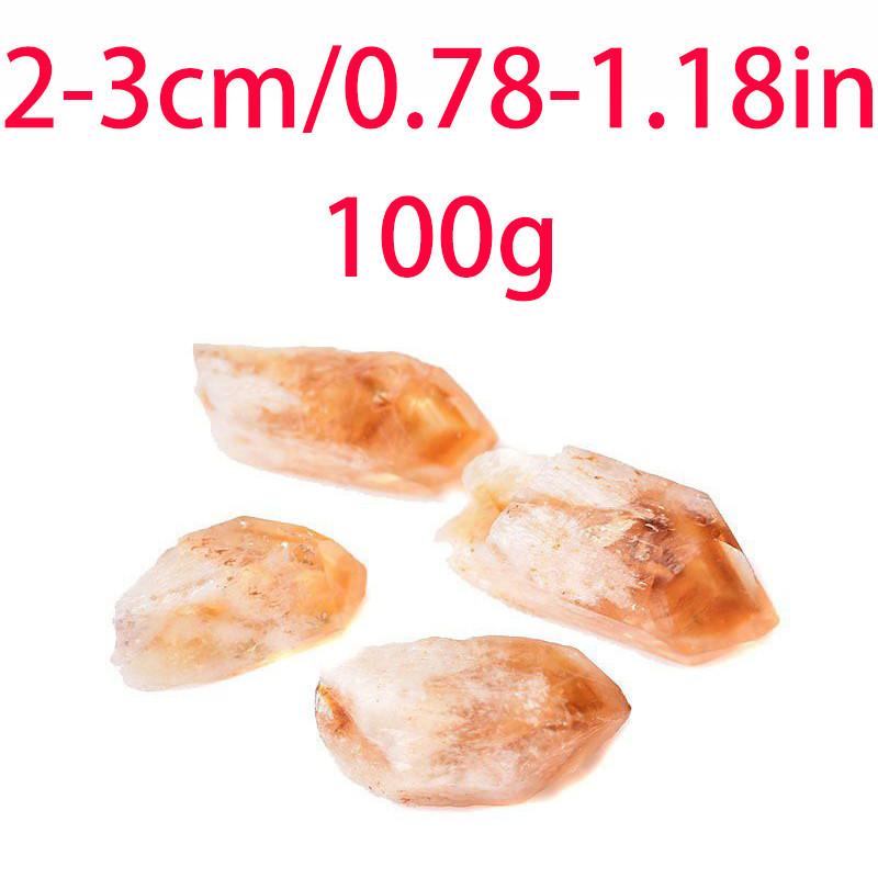 

Натуральный Цитрин Камень Желтый Кварц Кристалл Точки Драгоценный Камень Исцеление Сделай Сам Образец 2-3cm(about100g)