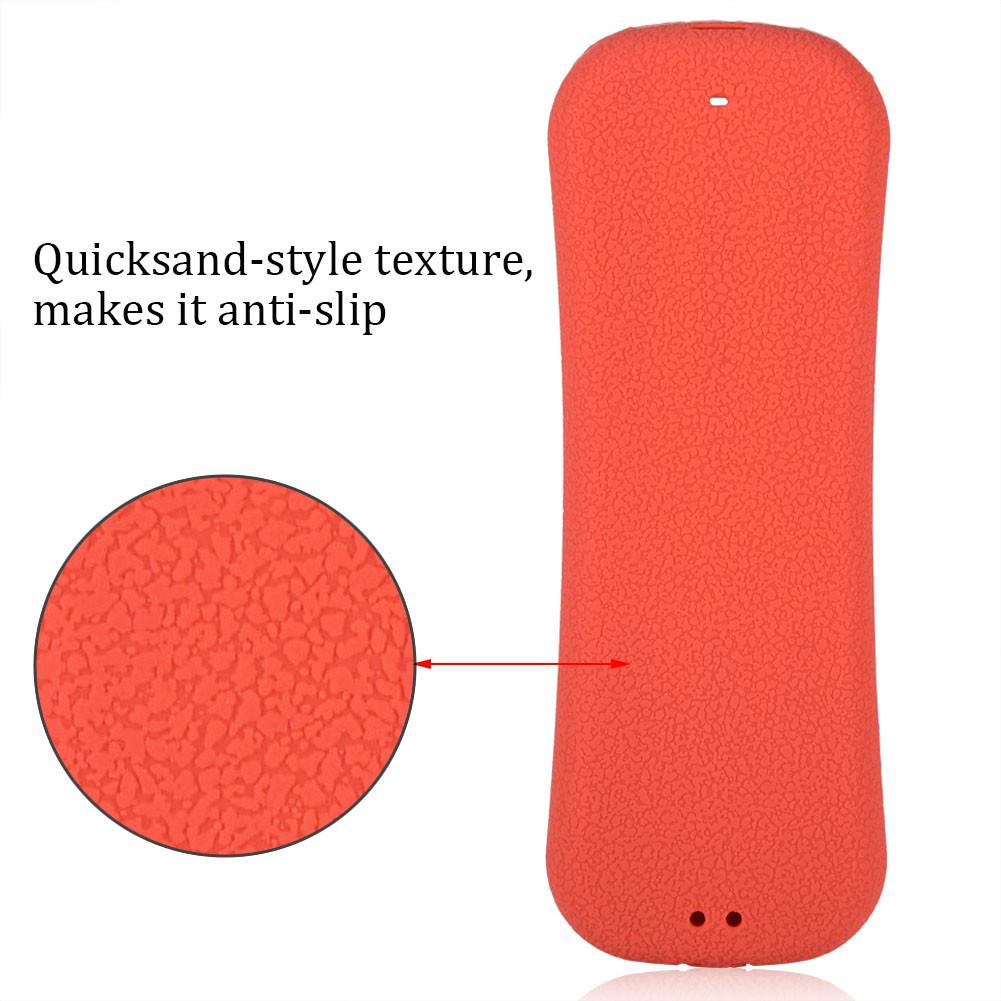 Shockproof Anti Slip Protective Silicone Cover Case for   TV 4 Remote Black