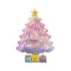 Inflatable Christmas Tree 20 Inch  Indoor and Outdoor Christmas Tree Foil Balloons, Perfect Xmas Party Decorations