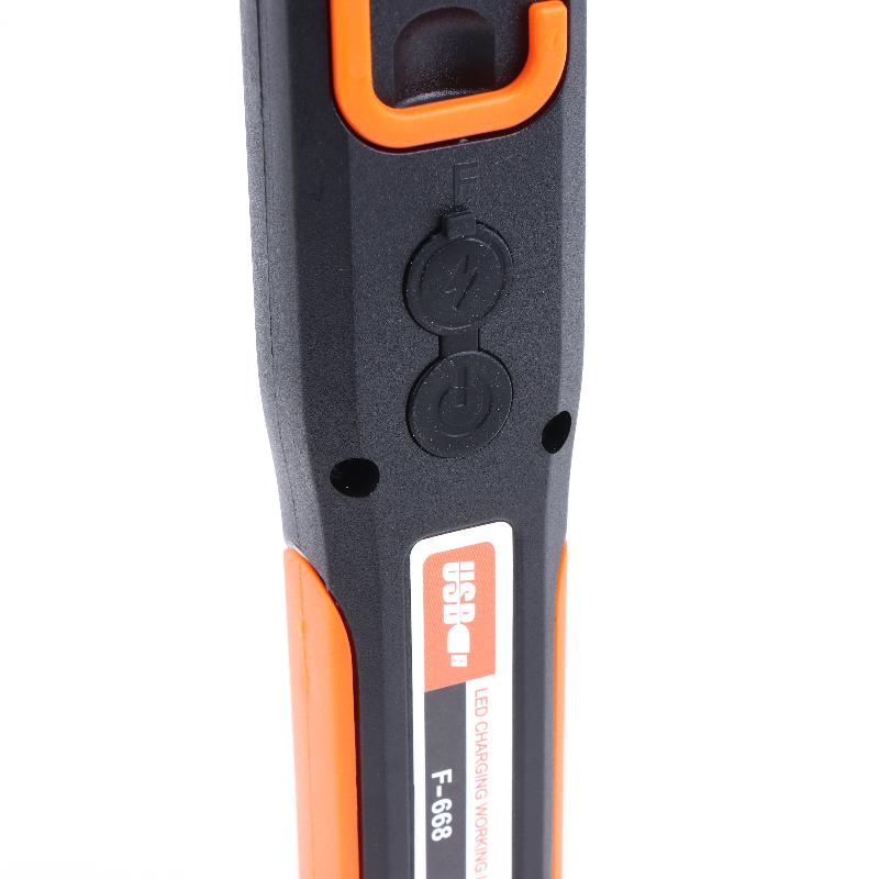 Adjustable COB LED Work Light USB Rechargeable Magnetic Portable Torch for Car Repair Garage Mechanic Lighting