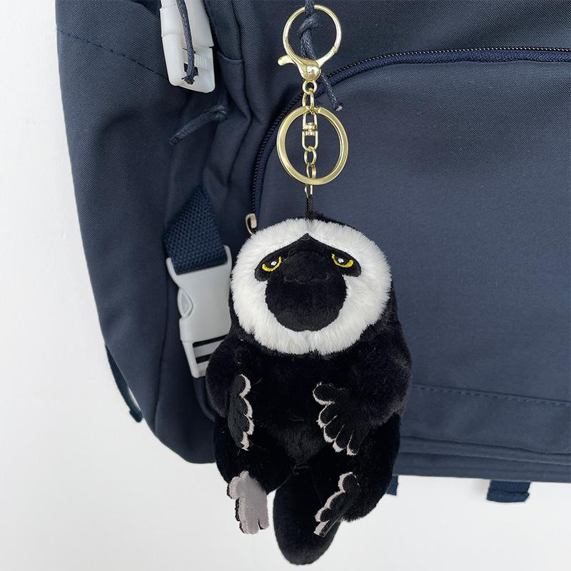 New White-faced Monkey Plush Keychain Pendant Doll Creative Doll Grab Machine Doll Children's Holiday Gift