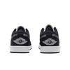 Jordan Air Jordan 1 Abrasion Resistant Low top Vintage Basketball Shoes Unisex Black White DC0774-101(Team734-2.0)