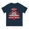 Starship Troopers Tops  Cotton Leisure Sports  Ricos Roughnecks Red Logo Unisexs and Womens Tshirts Tshirt Top