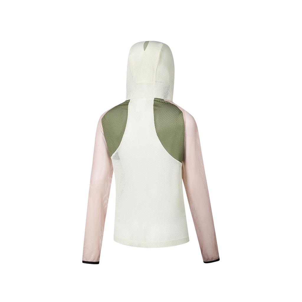 SAUCONY SS25 Urban Lifestyle Series Hooded Comfortable Zip Long Sleeve Jacket Women Jacket Oatmeal-White SA1259KJ51L-WT030